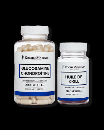 Pack Confort Articulaire - Glucosamine Chondroïtine & Huile de Krill