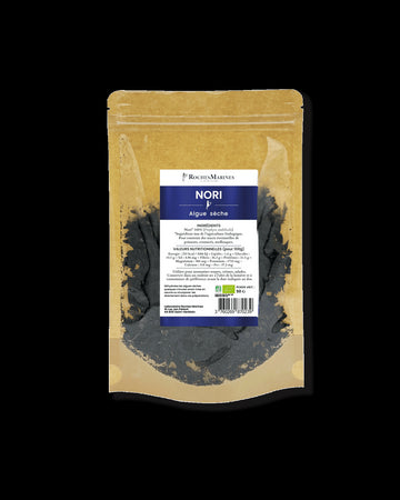 Nori BIO en Paillettes - Algue Rouge de Bretagne