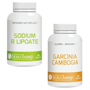 Pack Métabolique ECO MAXI - Garcinia & R - Lipoate Fort - myviapure