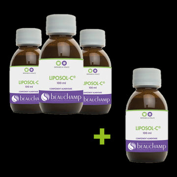 Pack Vitamine C Liposomale Premium (3+1 OFFERT) - myviapure