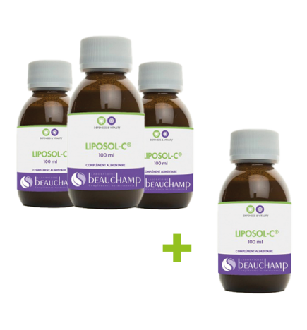 Vitamine C Liposomale | Pack 4x250ml LIPOSOL-C® | Viapure