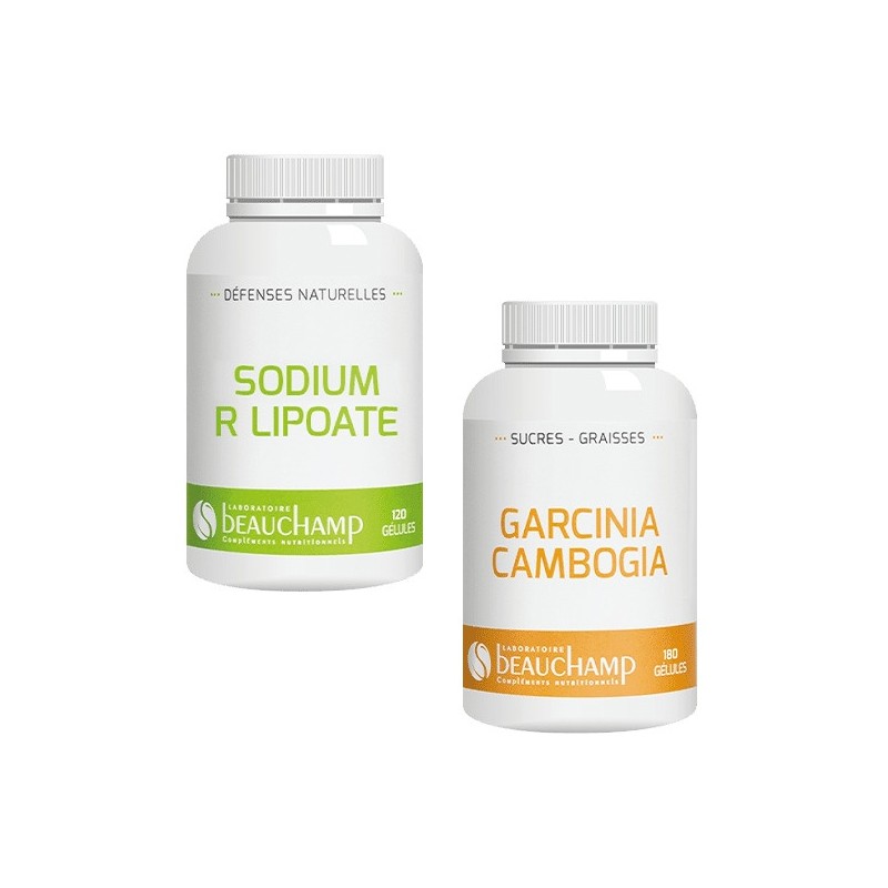 Pack Métabolique ECO MAXI - Garcinia & R-Lipoate Fort