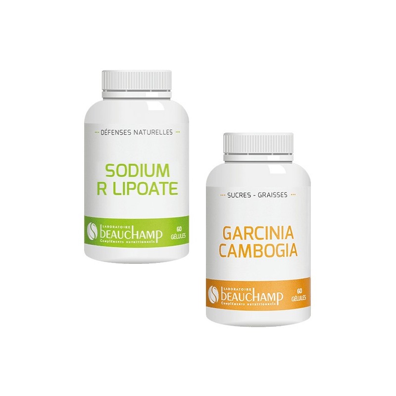 Pack Métabolique - Garcinia & R-Lipoate