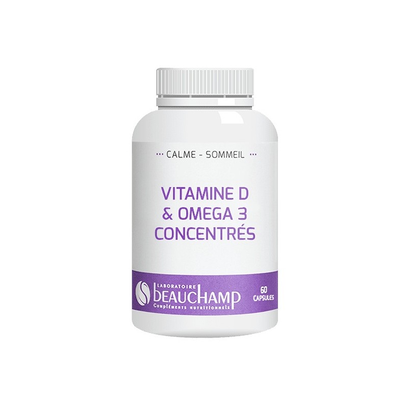 Vitamine D3 + Oméga 3 Premium - Immunité et Vision