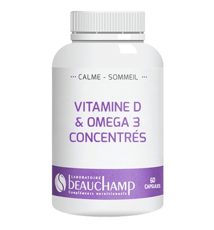 Vitamine D3 & Oméga 3 | DHA EPA Concentrés | Viapure