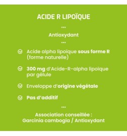 Acide R-Alpha Lipoïque | Antioxydant Naturel | Viapure