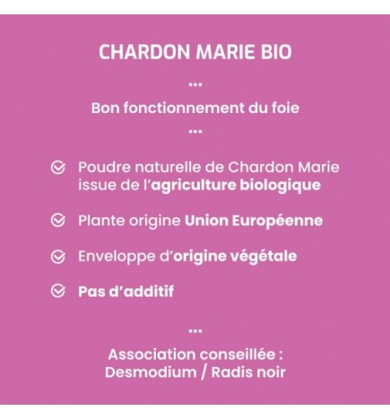 Chardon Marie BIO - Soutien Hépatique