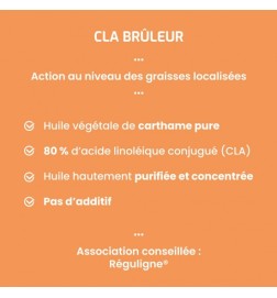 CLA de Carthame | Huile Pure 80% | Viapure