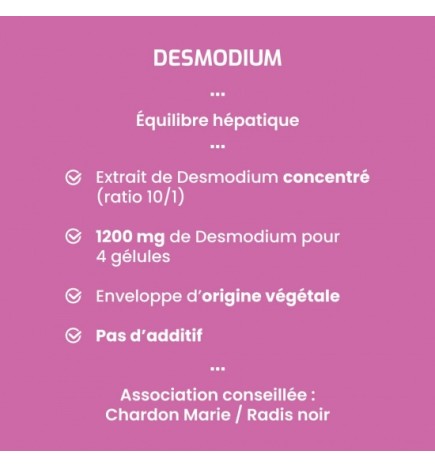 Desmodium - Soutien Hépatique Naturel