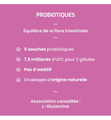 Probiotiques Multi-souches - Équilibre Intestinal