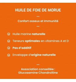 Huile de Foie de Morue | Vitamines A & D Naturelles | Viapure