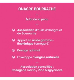 Duo Onagre & Bourrache Premium - Éclat de la Peau