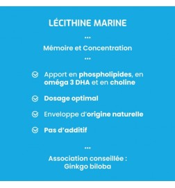 Lécithine Marine | DHA Hautement Assimilable | Viapure