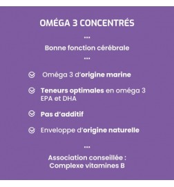 Oméga 3 Concentrés | EPA & DHA Haute Pureté | Viapure