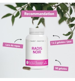 Radis Noir | Source Naturelle de Glucosinolates | Viapure