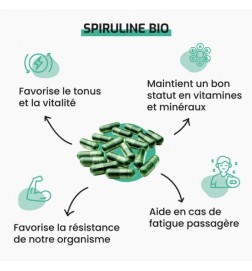 Spiruline BIO | Énergie & Vitalité | Viapure