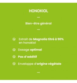 Honokiol Premium - Extrait de Magnolia 90%