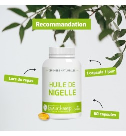 Huile de Nigelle | Source Naturelle d'Oméga 6 | Viapure