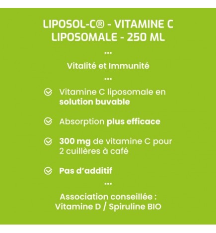 Liposol-C® - Vitamine C Liposomale 250 ml