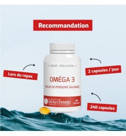 Oméga 3 Premium - EPA/DHA Équilibrés