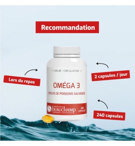 Oméga 3 Premium - EPA/DHA Équilibrés