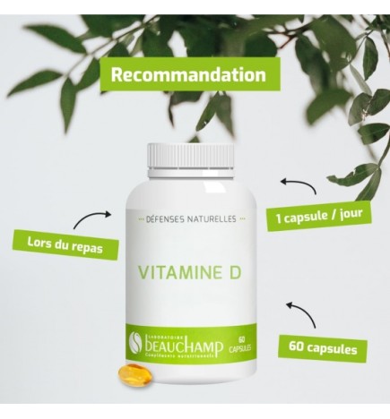 Vitamine D3 Premium 2000 UI