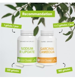 Pack Métabolique - Garcinia & R-Lipoate