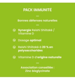 Pack Immunité Complet | Champignons & Vitamine D | Viapure