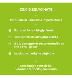 Zinc Bisglycinate | Haute Absorption | Viapure