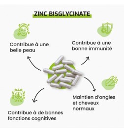 Zinc Bisglycinate | Haute Absorption | Viapure