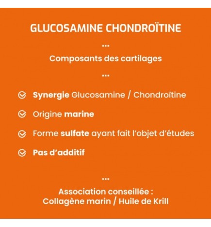 Glucosamine Chondroïtine Marine - Confort Articulaire