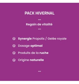 Pack Hivernal - Propolis & Gelée Royale