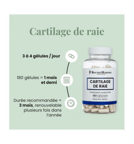 Cartilage de Raie Premium - Confort Articulaire