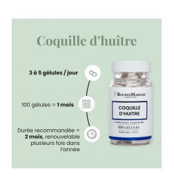 Coquille d'Huître | Calcium Marin de Bretagne | Viapure