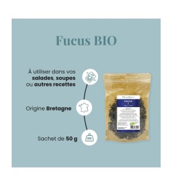 Fucus BIO en Paillettes - Algue Brune de Bretagne