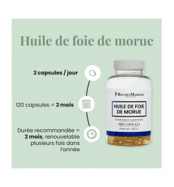 Huile de Foie de Morue Premium - Vitamines A & D