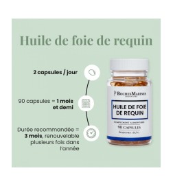 Huile de Foie de Requin | Défenses Naturelles | Viapure