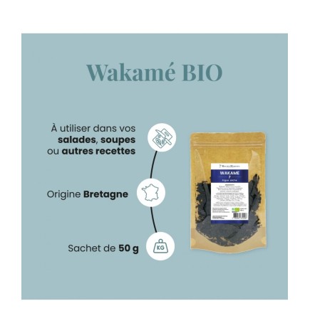 Wakamé BIO Breton - En Paillettes