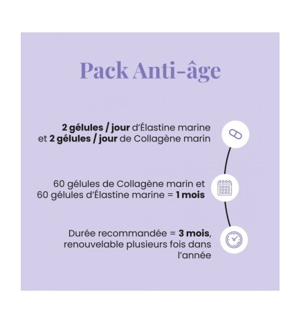 Pack Anti-âge Élastine & Collagène Marins