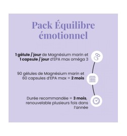 Pack Équilibre Émotionnel | Magnésium & Oméga 3 | Viapure