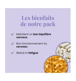 Pack Équilibre Émotionnel | Magnésium & Oméga 3 | Viapure