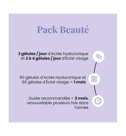 Pack Beauté - Acide Hyaluronique & Éclat Visage