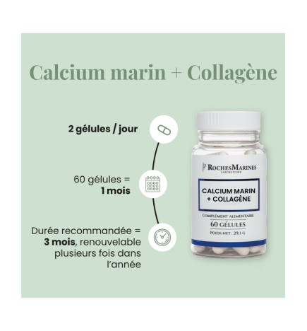 Calcium Marin + Collagène Novolife™