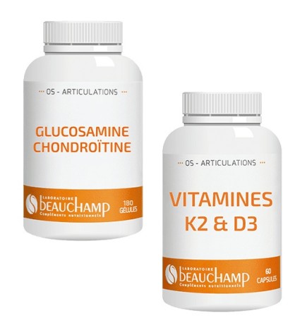 Pack Articulaire | Glucosamine & Vitamines K2-D3 | Viapure