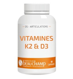 Vitamines K2 & D3 | Formule Optimale Os | Viapure