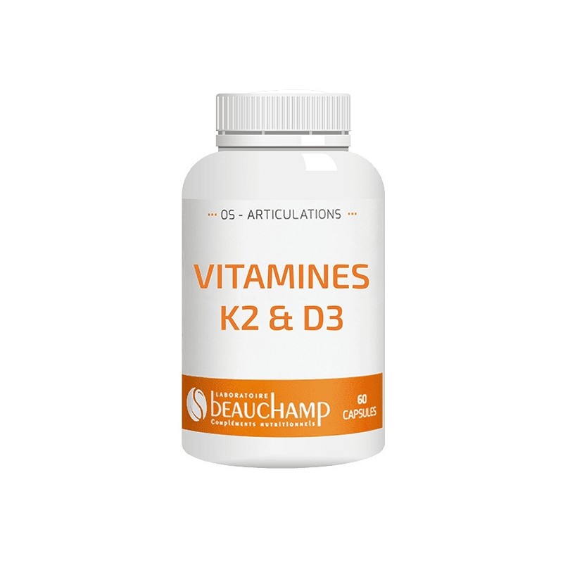 Vitamines K2 MK-7 & D3 - Santé Osseuse