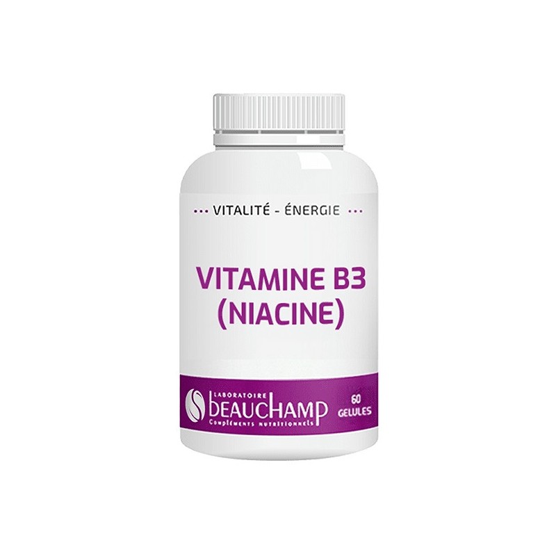 Vitamine B3 (Niacine) Premium - Vitalité