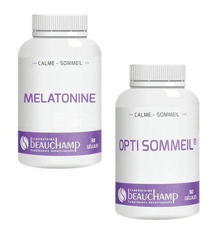 Pack Sommeil - Mélatonine & Opti Sommeil®