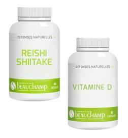 Pack Immunité Complet | Champignons & Vitamine D | Viapure