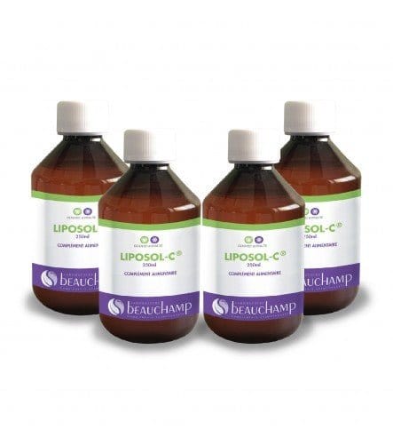 Pack Vitamine C Liposomale LIPOSOL - C® - 3+1 GRATUIT - myviapure